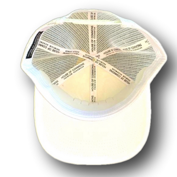 House Of Commons Premium Headwear "Nirvana" White Snap Back Hat - NWT - Picture 4 of 5